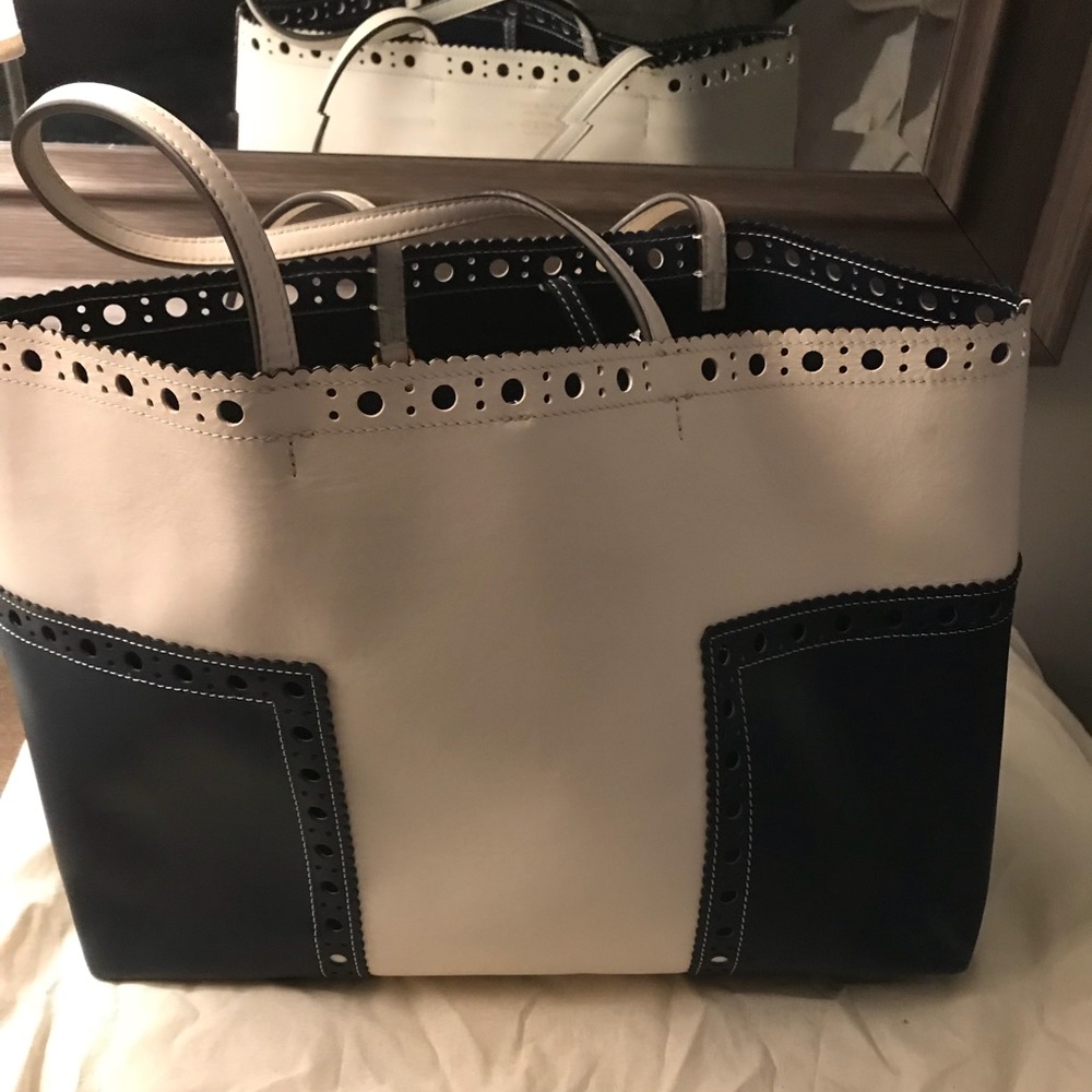 Tory Burch Block-T-Colored Block Tote - image 1